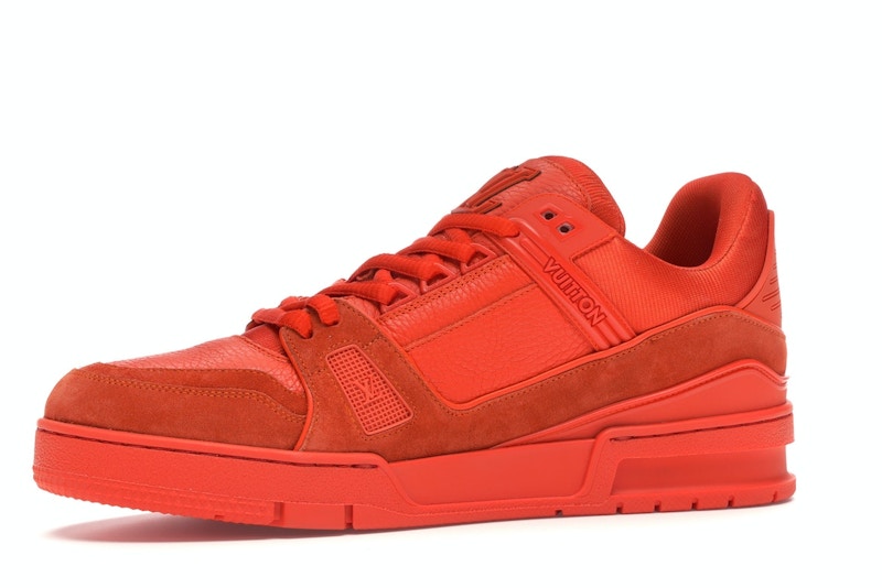 Louis vuitton trainers orange mca Clearance