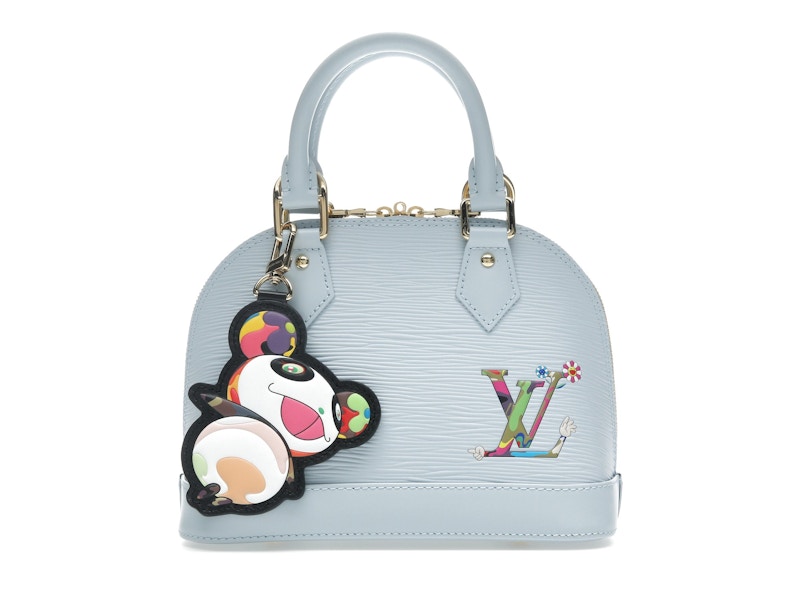 Louis Vuitton x Takashi Murakami Alma BB Washed Blue in