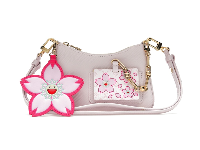 Louis Vuitton x Takashi Murakami Marellini Cheeky Pink in Leather