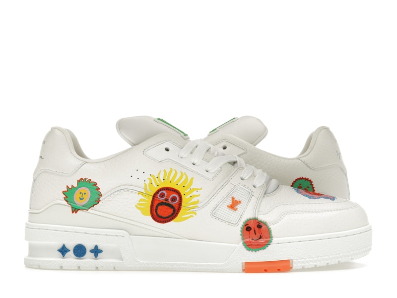 Louis Vuitton x Yayoi Kusama Trainer White Print Men's