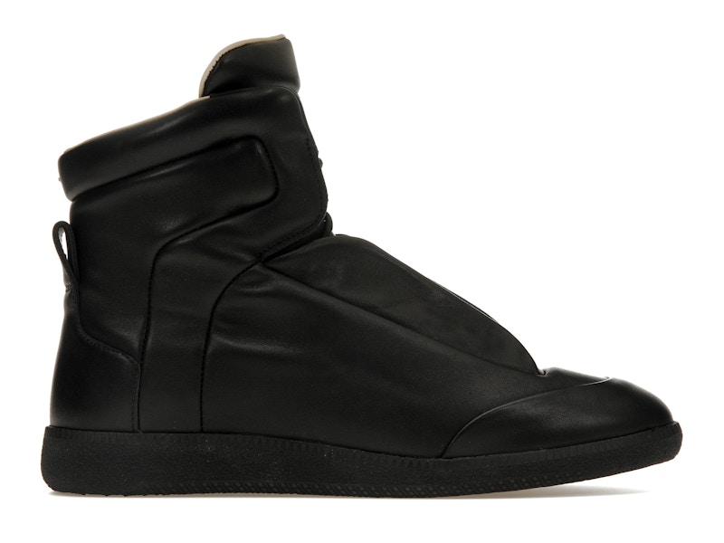 Maison Margiela MM22 Leather High Sneakers Black Men s Sneakers US
