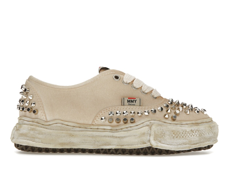 Maison Mihara Yasuhiro Baker OG Sole Studded Canvas Low