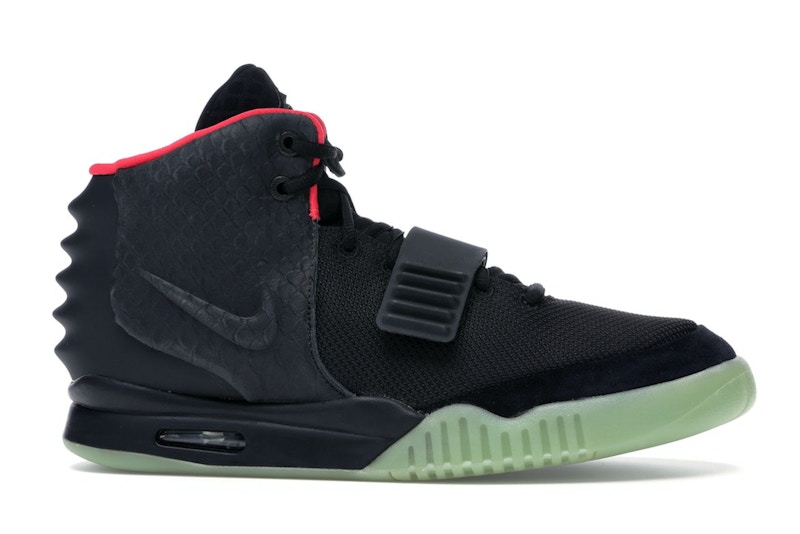 Nike Air Yeezy 2 Solar Red Midweek Heat Black Friday Edition
