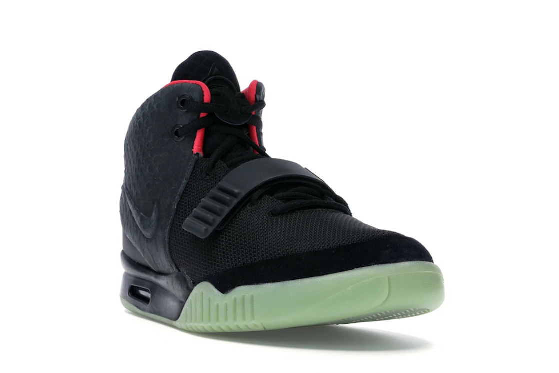 Nike Air Yeezy 2 Solar Red Midweek Heat Black Friday Edition