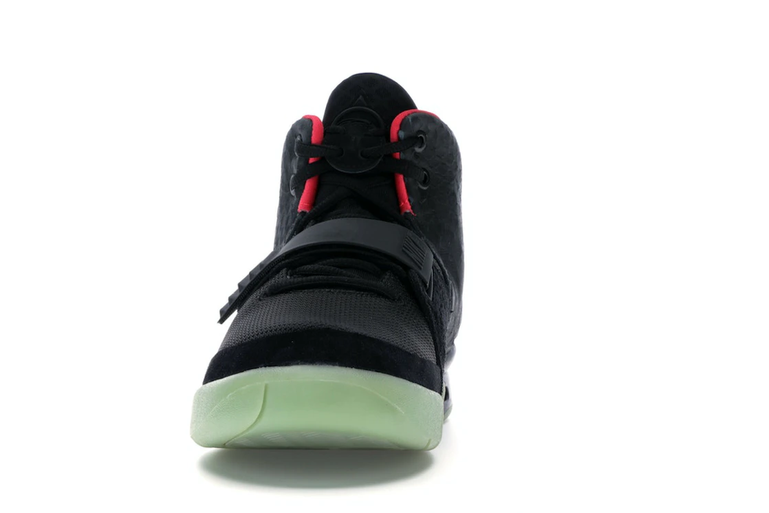 Nike Air Yeezy 2 Solar Red Midweek Heat Black Friday Edition