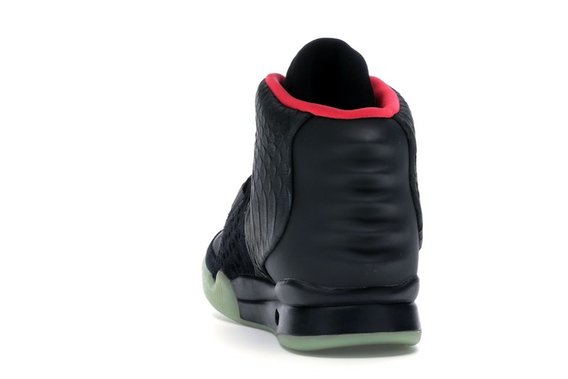 Nike Air Yeezy 2 Solar Red Midweek Heat Black Friday Edition