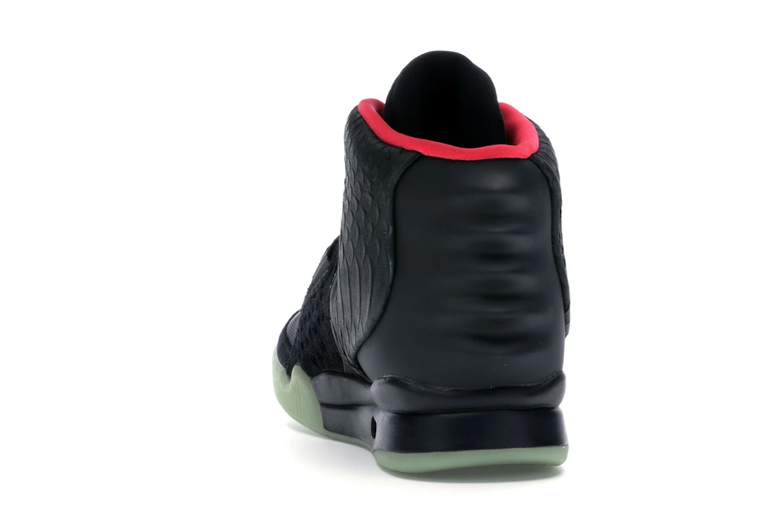 Nike Air Yeezy 2 Solar Red Midweek Heat Black Friday Edition