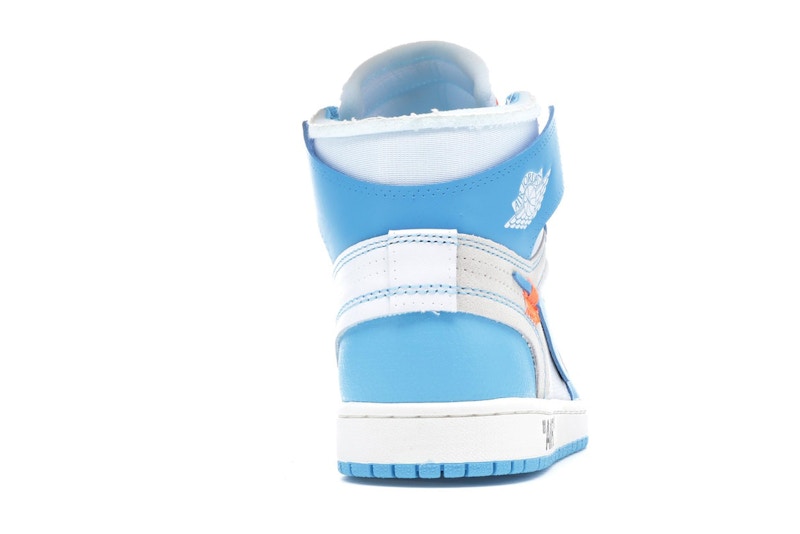 Jordan 1 Retro High Off-White University Blue Midweek Heat S3 - 360° view 29