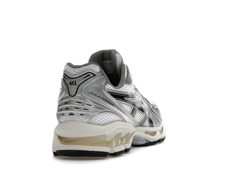 ASICS Gel-Kayano 14 JJJJound Silver Black Midweek Heat