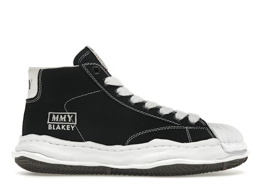 Maison Mihara Yasuhiro Blakey OG Sole Tela Alta Nero 0