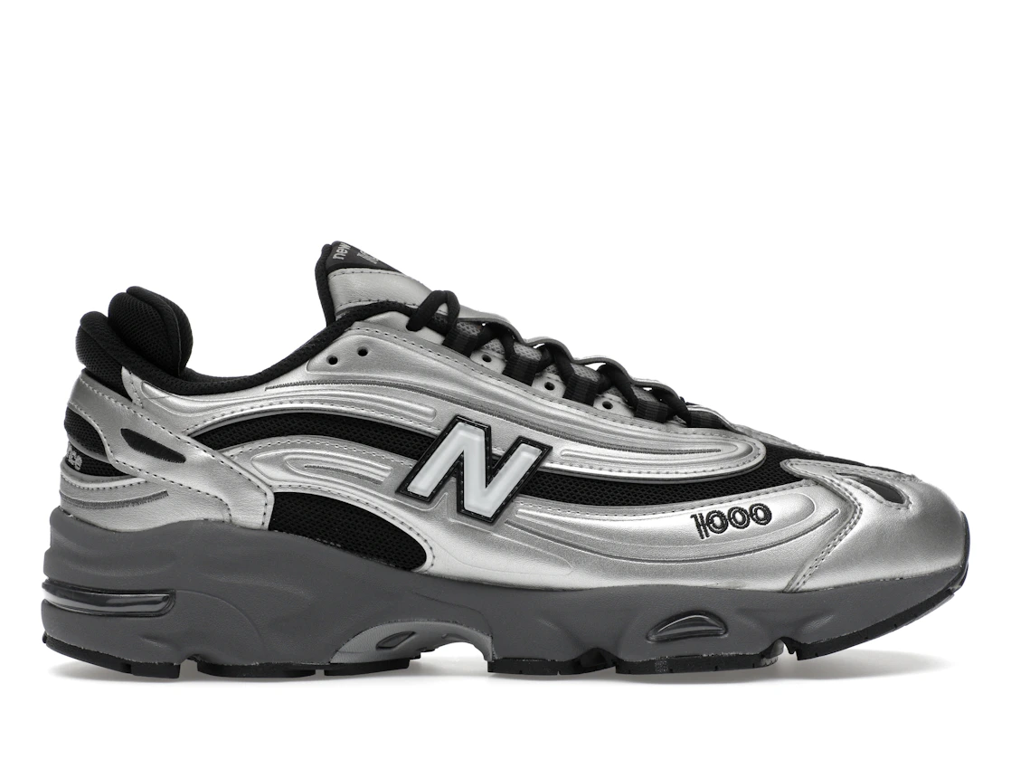 New Balance 1000 Black Silver Metallic