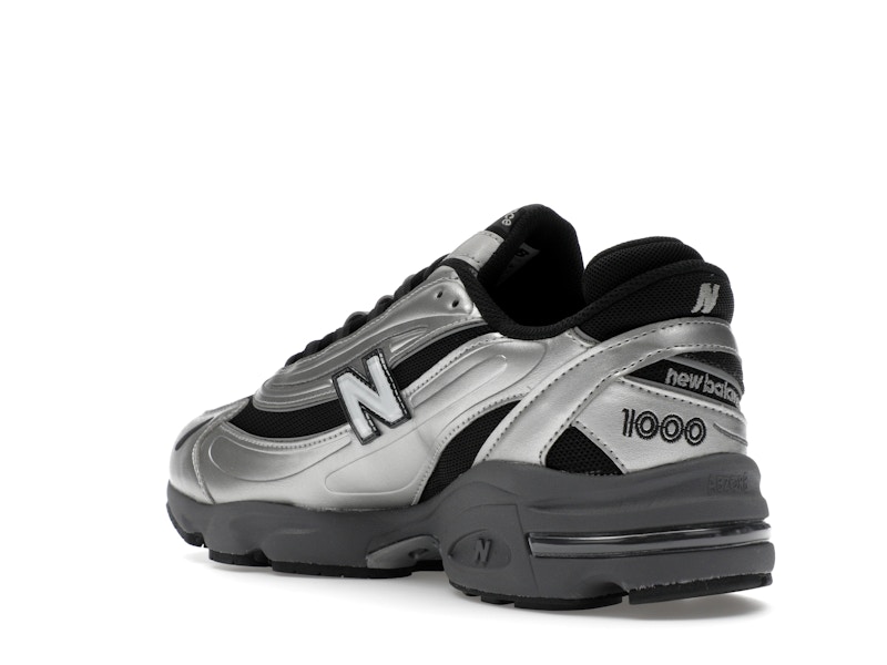 New Balance 1000 Black Silver Metallic