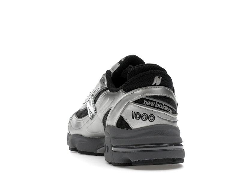New Balance 1000 Black Silver Metallic