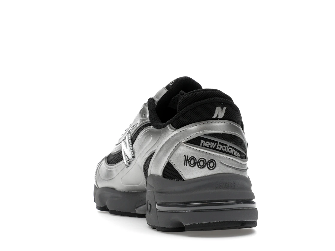 New Balance 1000 Black Silver Metallic