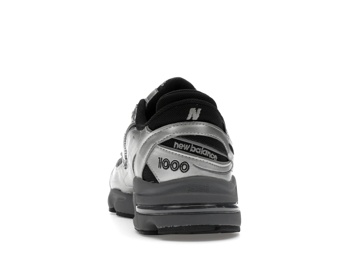 New Balance 1000 Black Silver Metallic