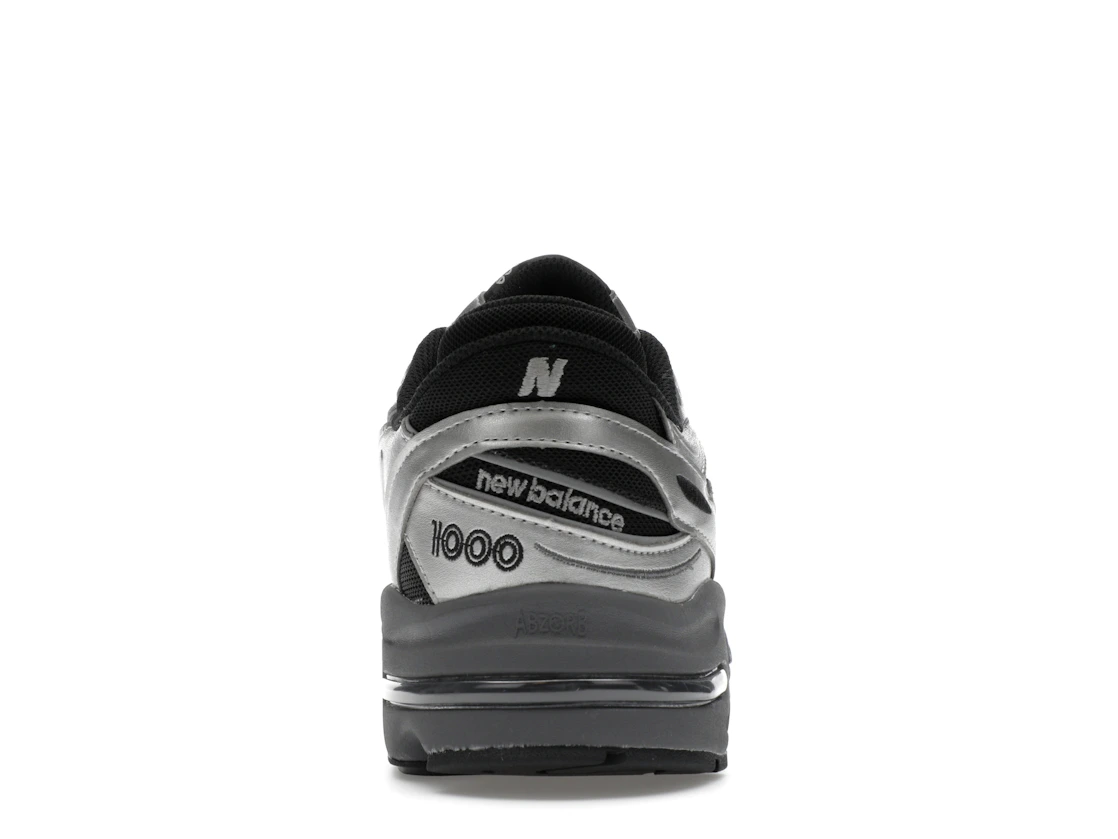 New Balance 1000 Black Silver Metallic
