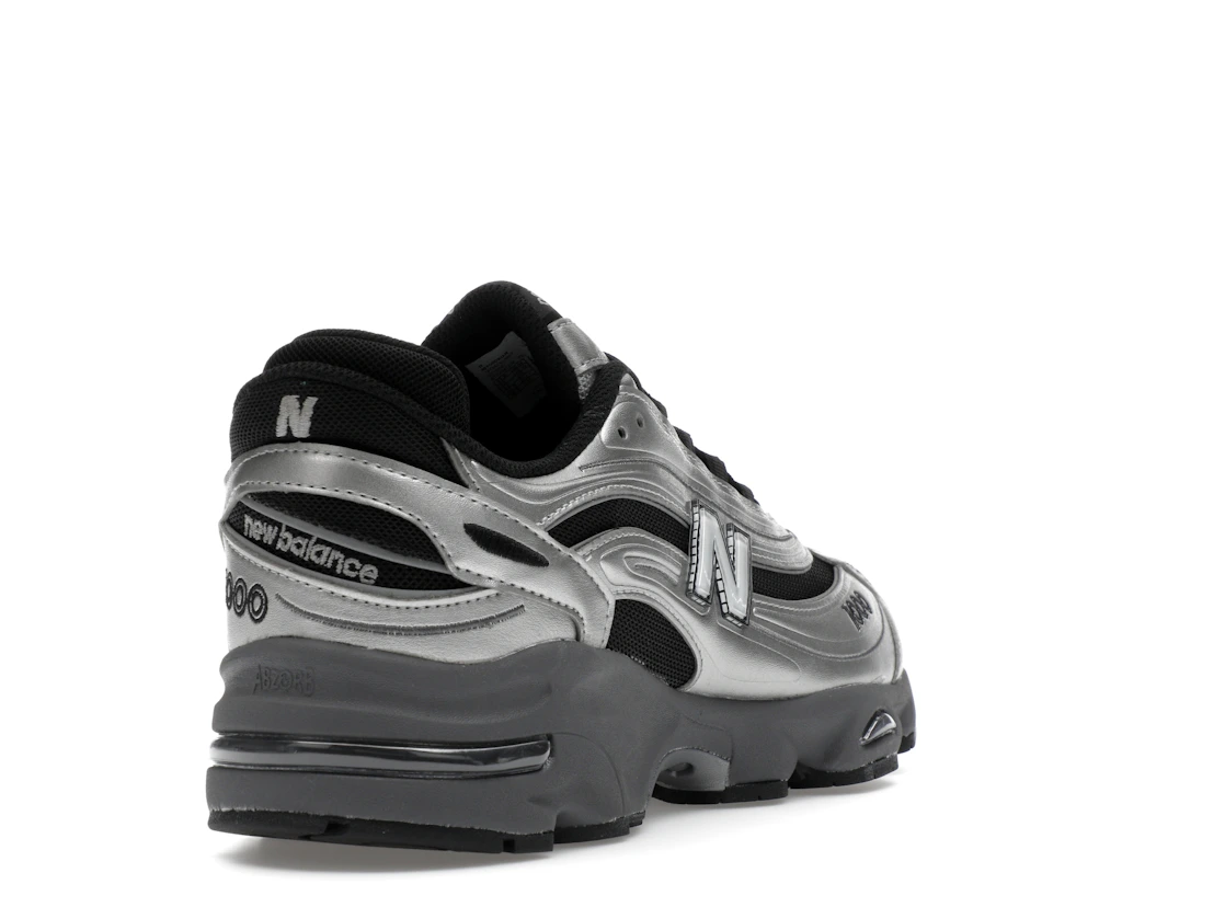 New Balance 1000 Black Silver Metallic