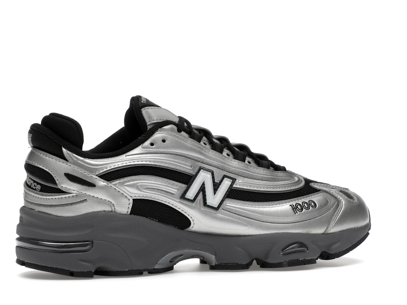 New Balance 1000 Black Silver Metallic