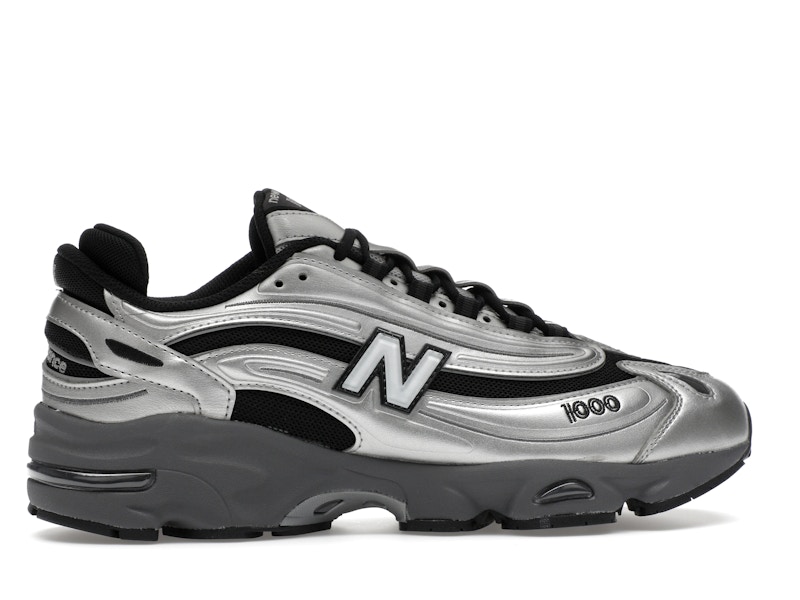 New Balance 1000 Black Silver Metallic