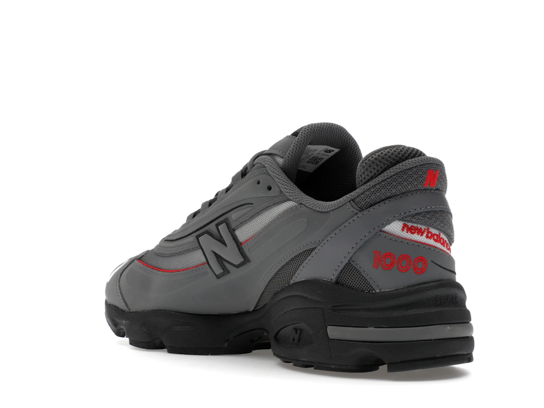 New Balance 1000 Grey Bright Red