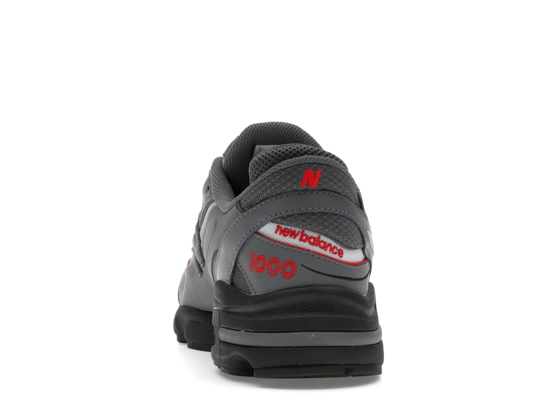 New Balance 1000 Grey Bright Red