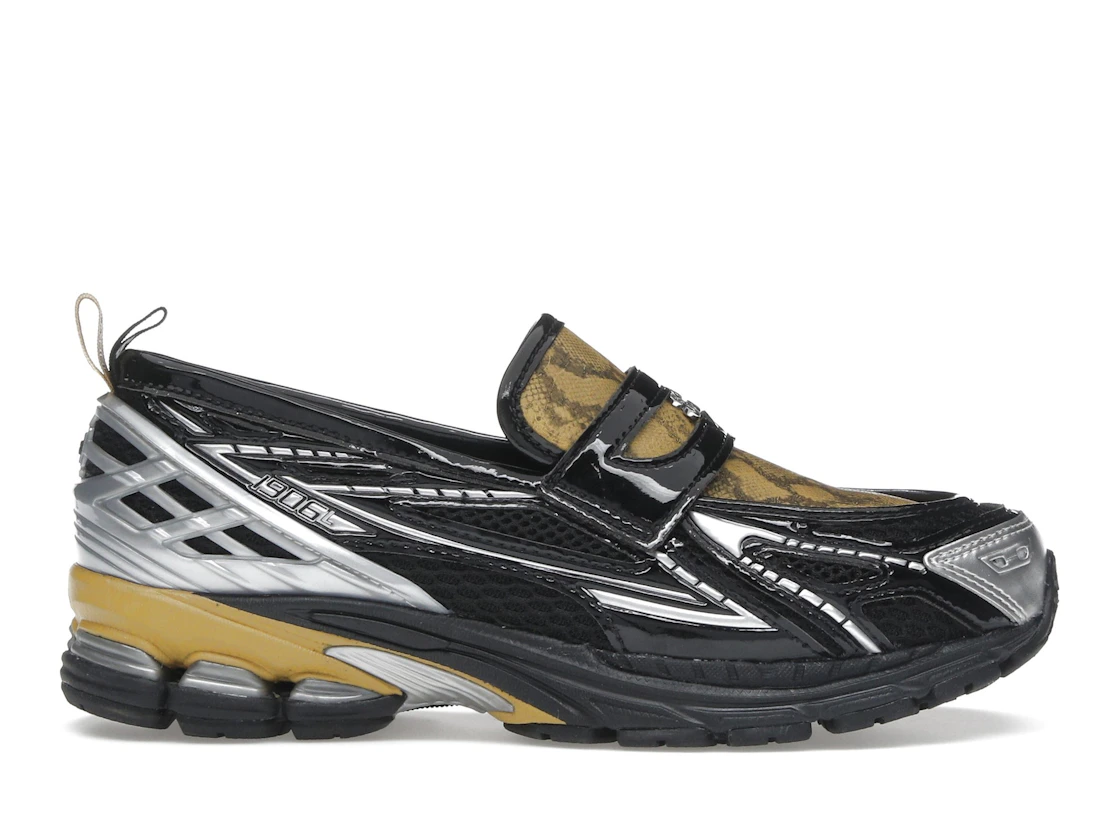 New Balance 1906L GANNI Black Fall Leaf Snakeskin