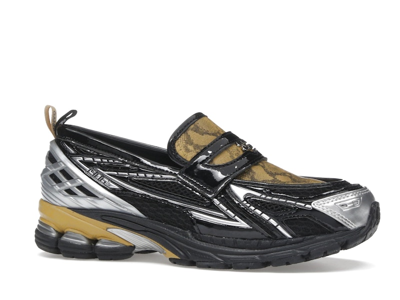 New Balance 1906L GANNI Black Fall Leaf Snakeskin