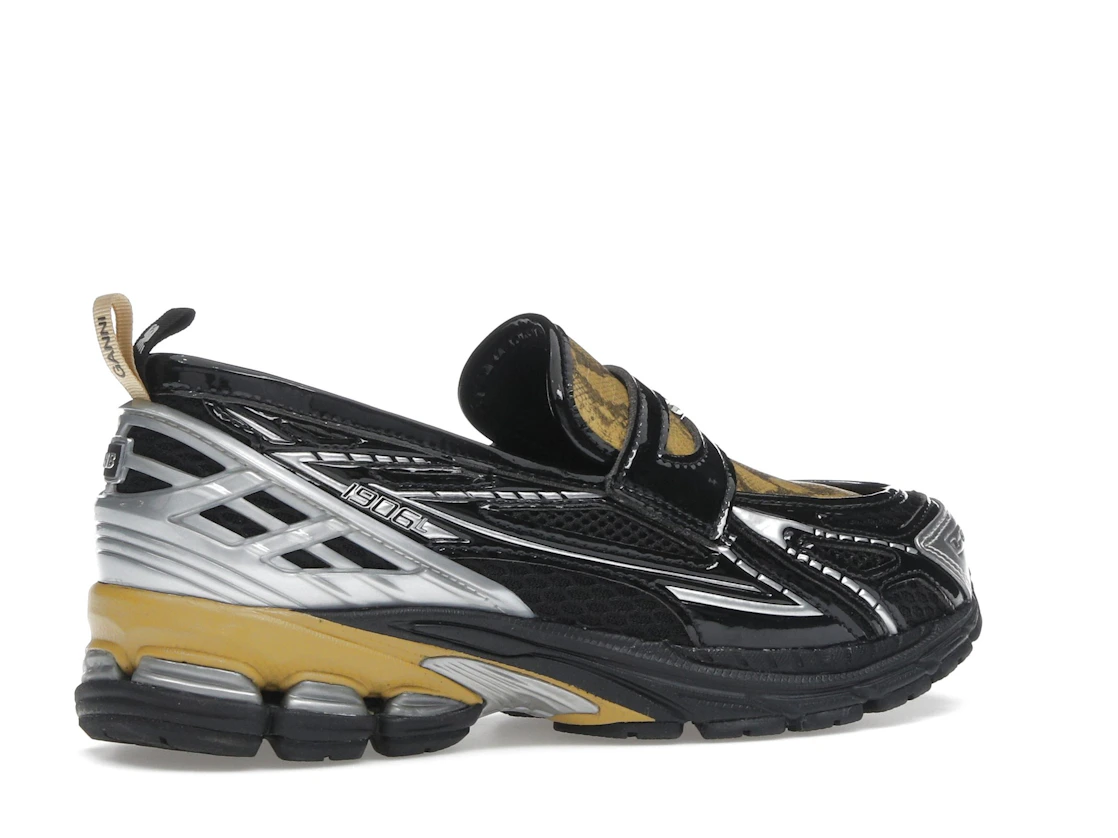 New Balance 1906L GANNI Black Fall Leaf Snakeskin