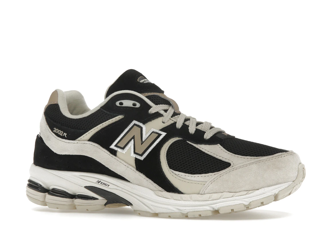 New Balance 2002R Black Beige Tan