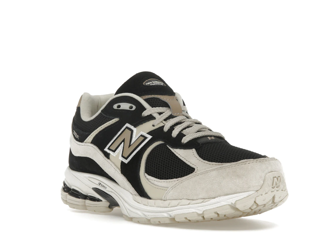 New Balance 2002R Black Beige Tan