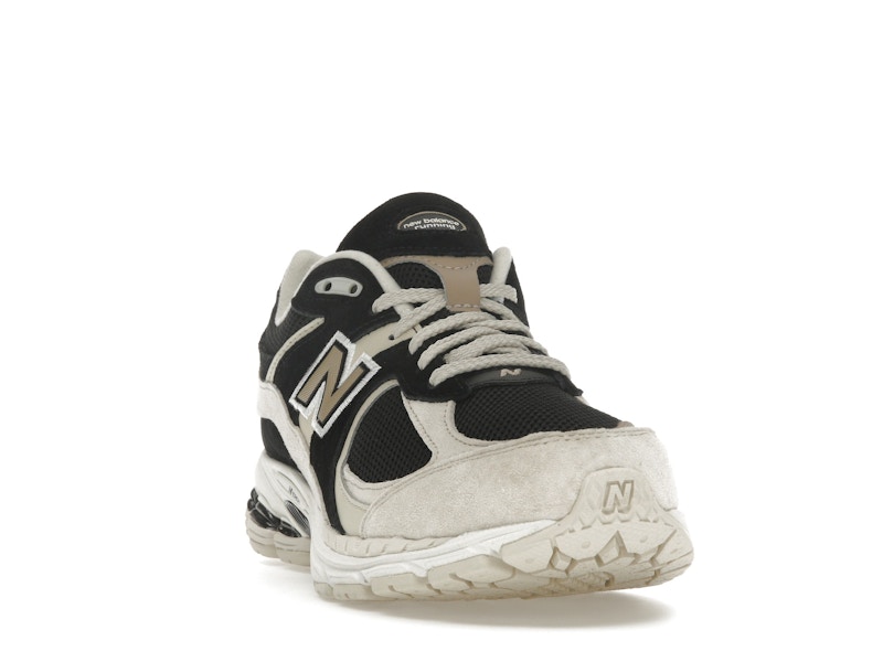 New Balance 2002R Black Beige Tan