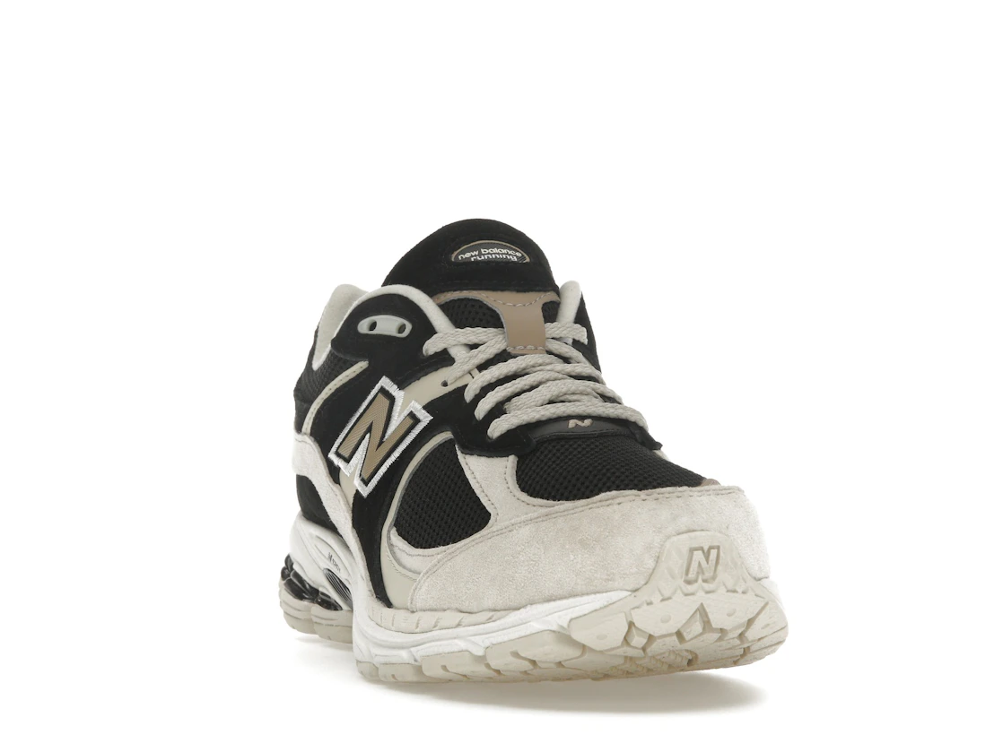 New Balance 2002R Black Beige Tan