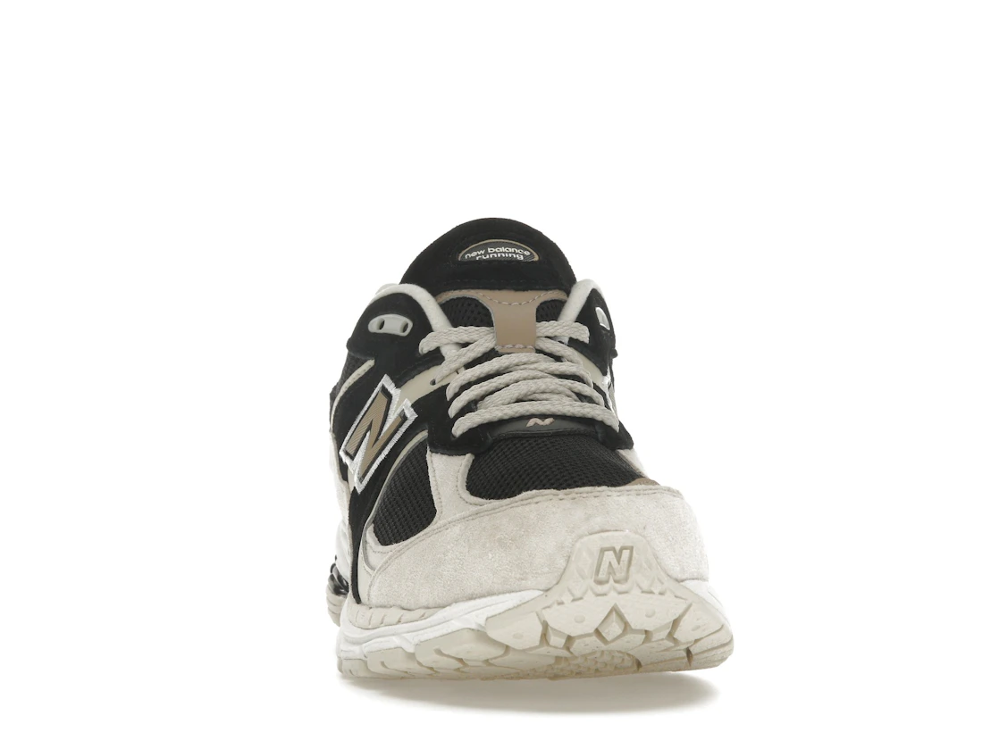 New Balance 2002R Black Beige Tan