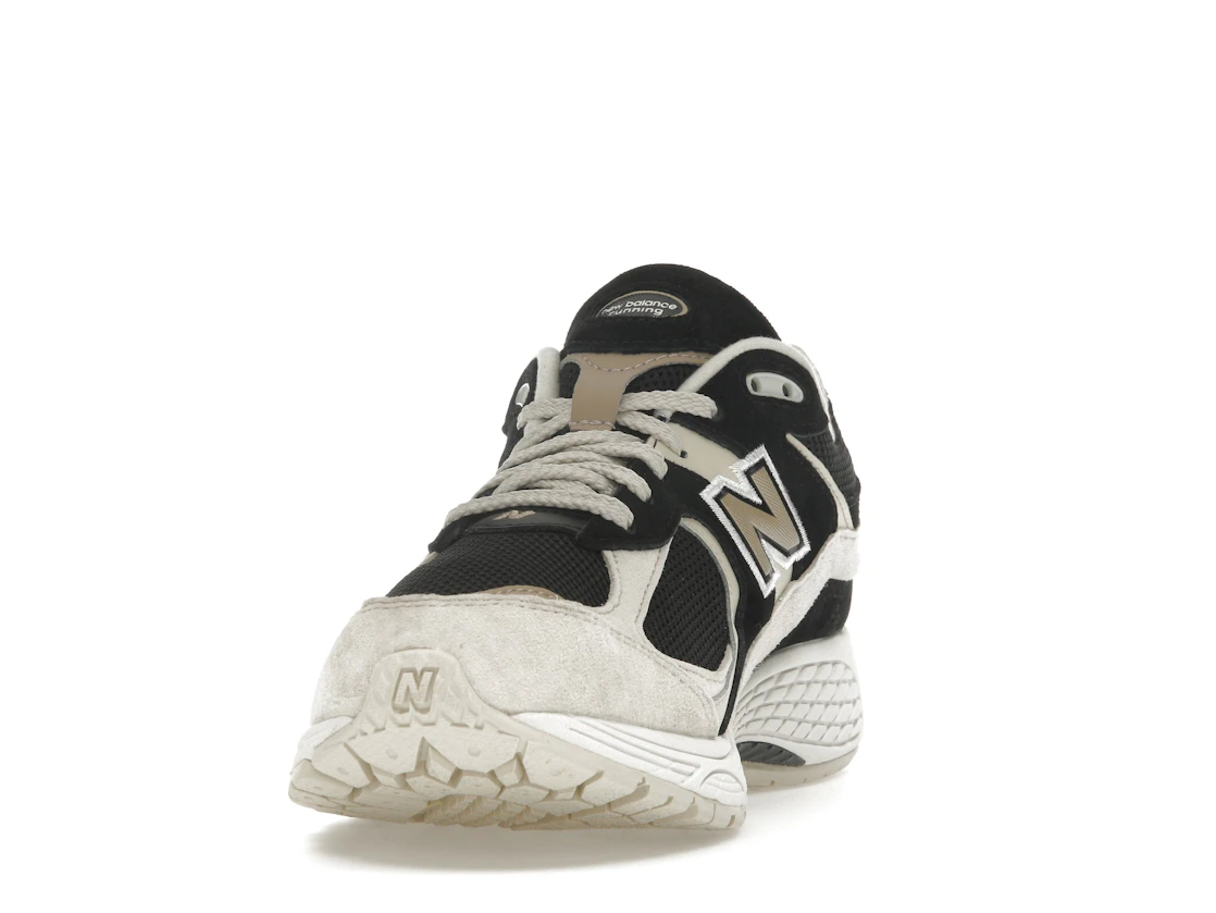 New Balance 2002R Black Beige Tan