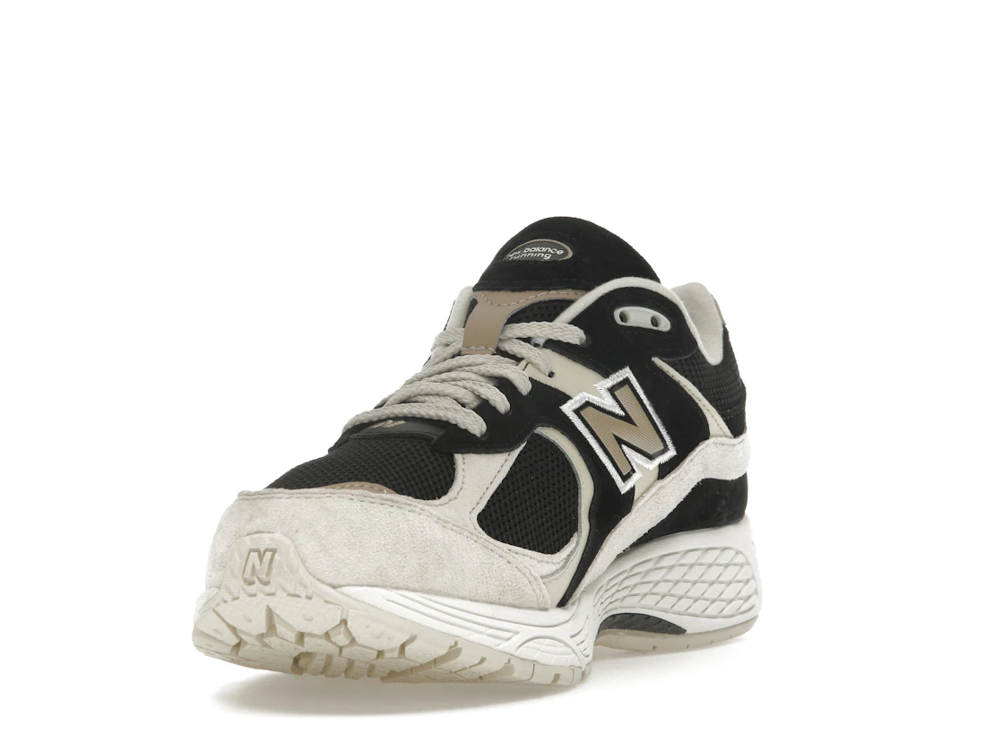 New Balance 2002R Black Beige Tan