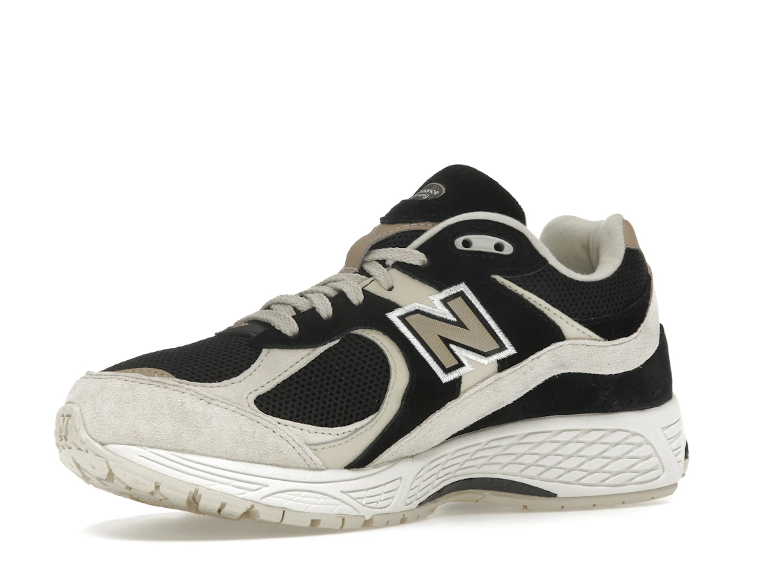 New Balance 2002R Black Beige Tan