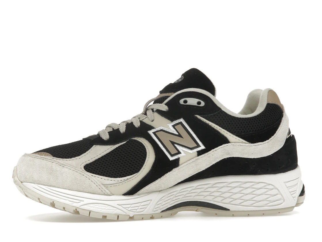 New Balance 2002R Black Beige Tan