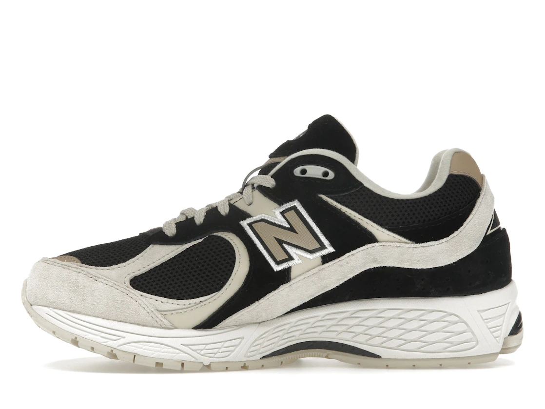 New Balance 2002R Black Beige Tan