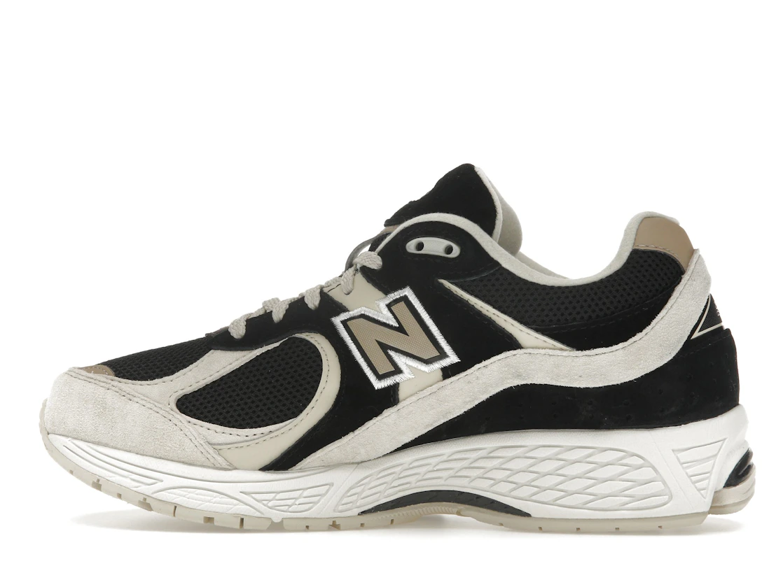 New Balance 2002R Black Beige Tan