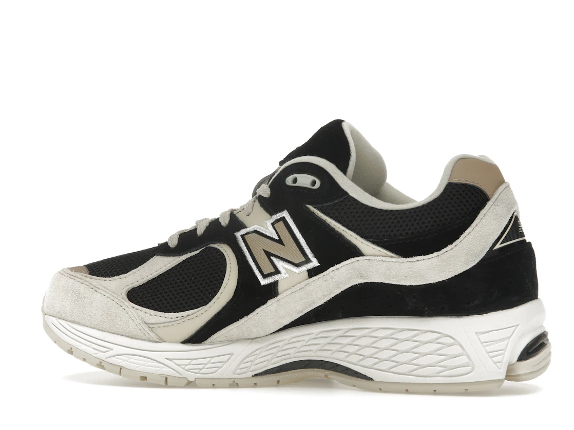 New Balance 2002R Black Beige Tan