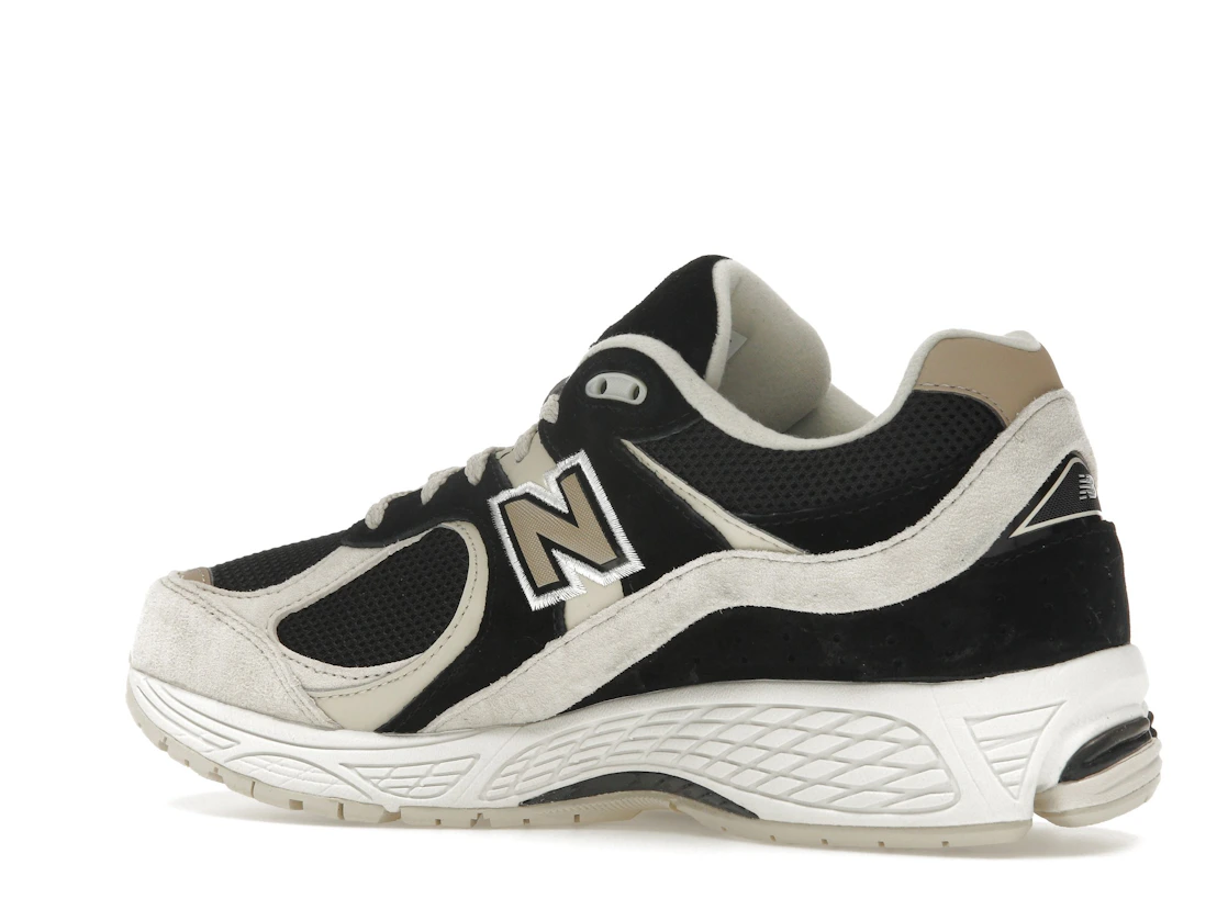 New Balance 2002R Black Beige Tan