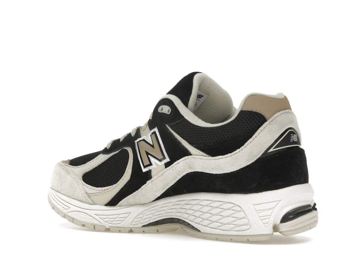 New Balance 2002R Black Beige Tan