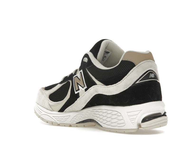 New Balance 2002R Black Beige Tan