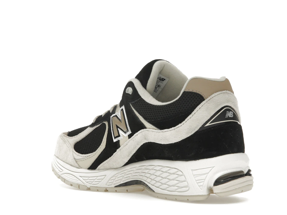 New Balance 2002R Black Beige Tan