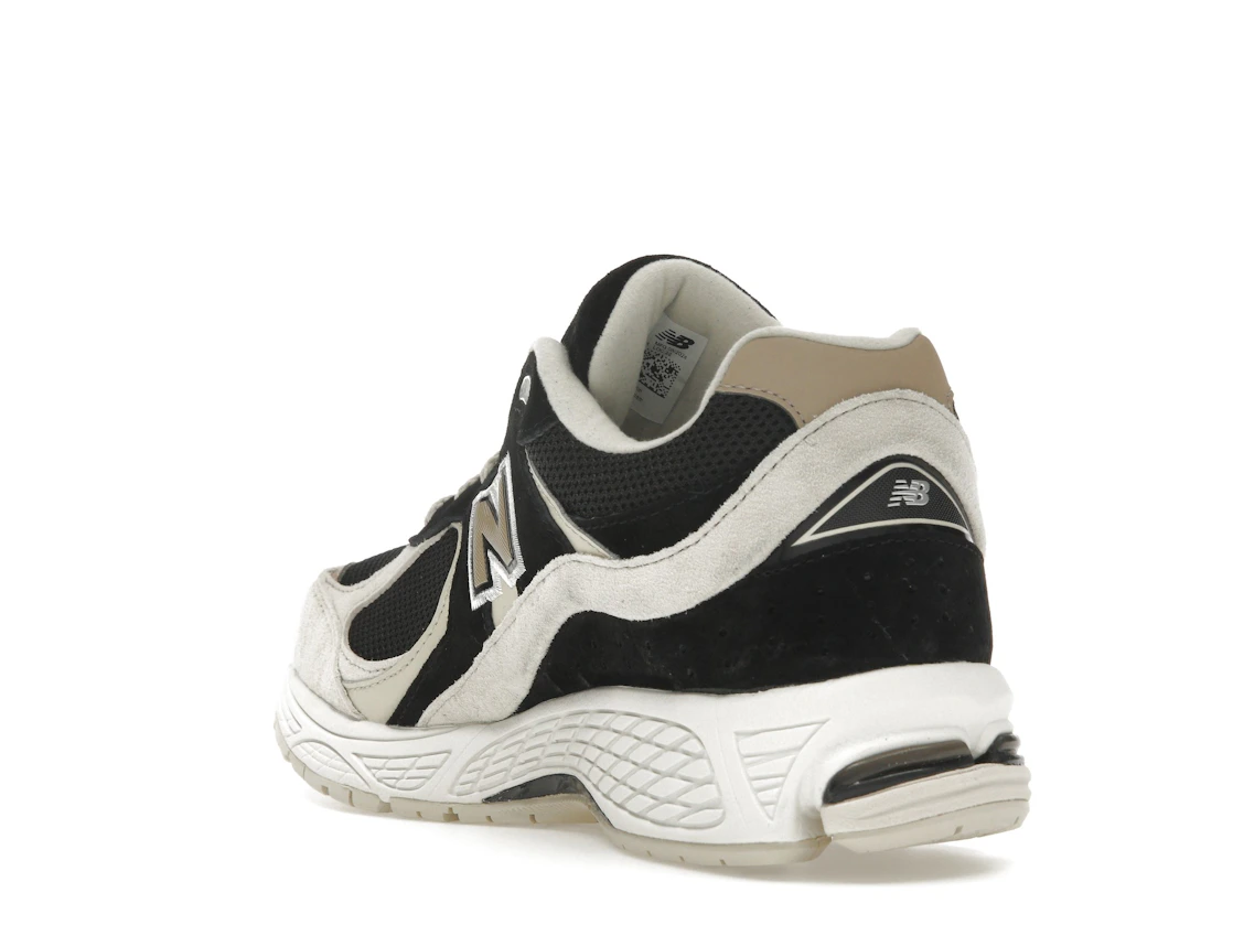 New Balance 2002R Black Beige Tan