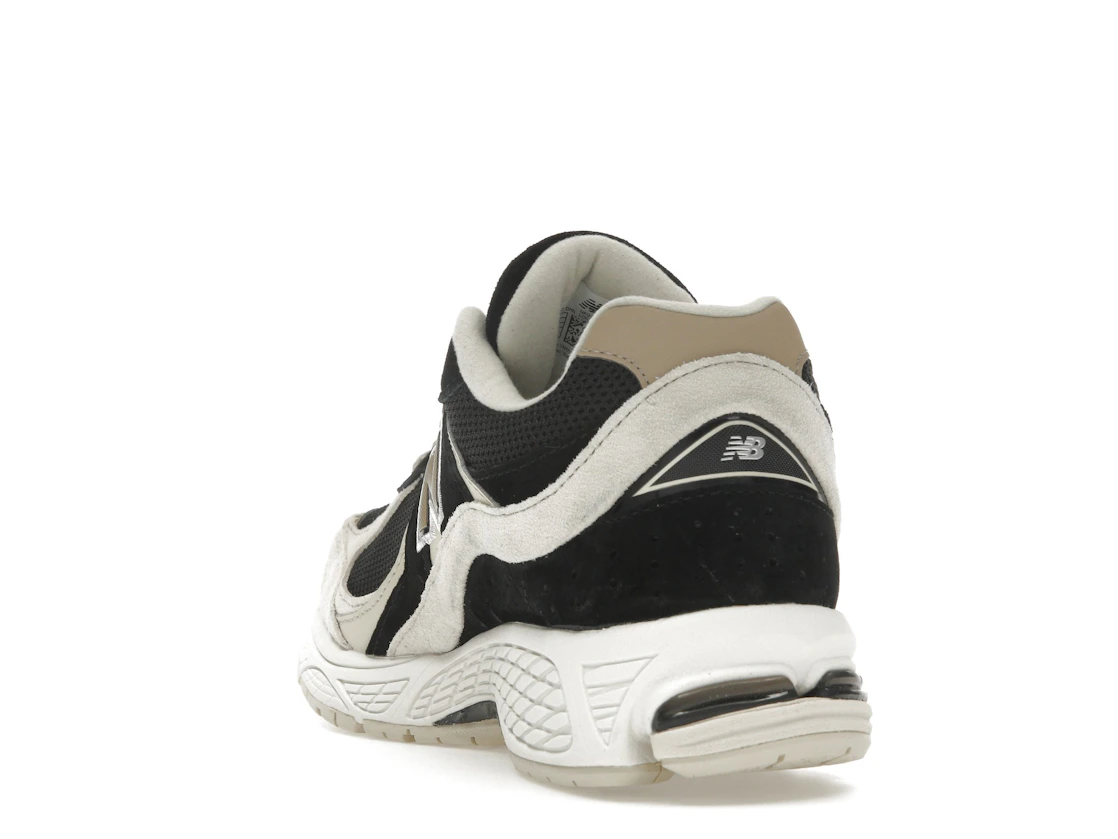 New Balance 2002R Black Beige Tan