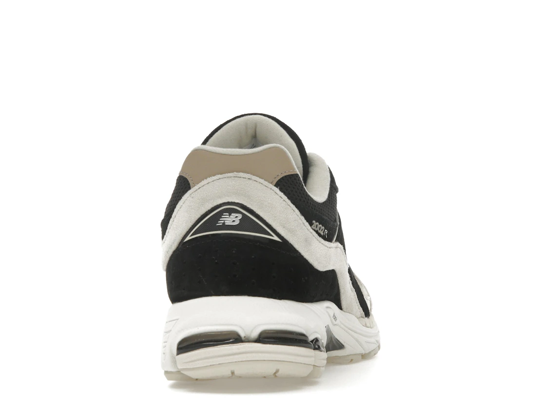 New Balance 2002R Black Beige Tan