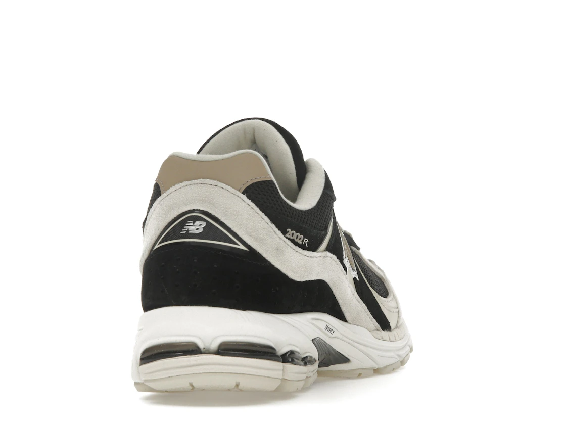 New Balance 2002R Black Beige Tan