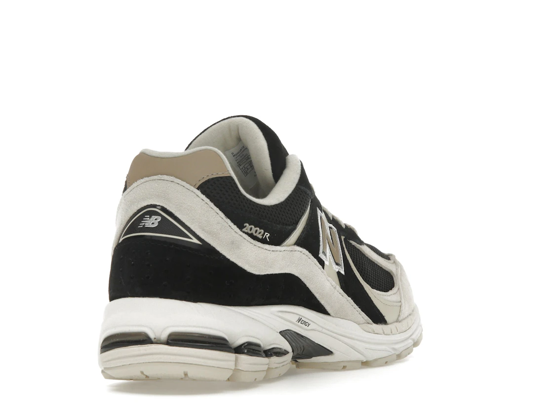 New Balance 2002R Black Beige Tan