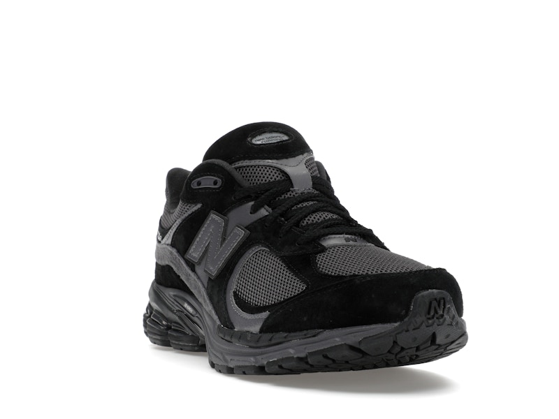 New Balance 2002R Black Dark Grey